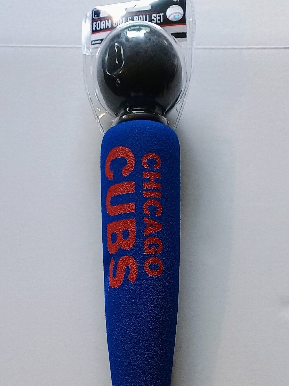 Chicago Cubs 21" Foam Bat & Ball Set by Franklin Sports